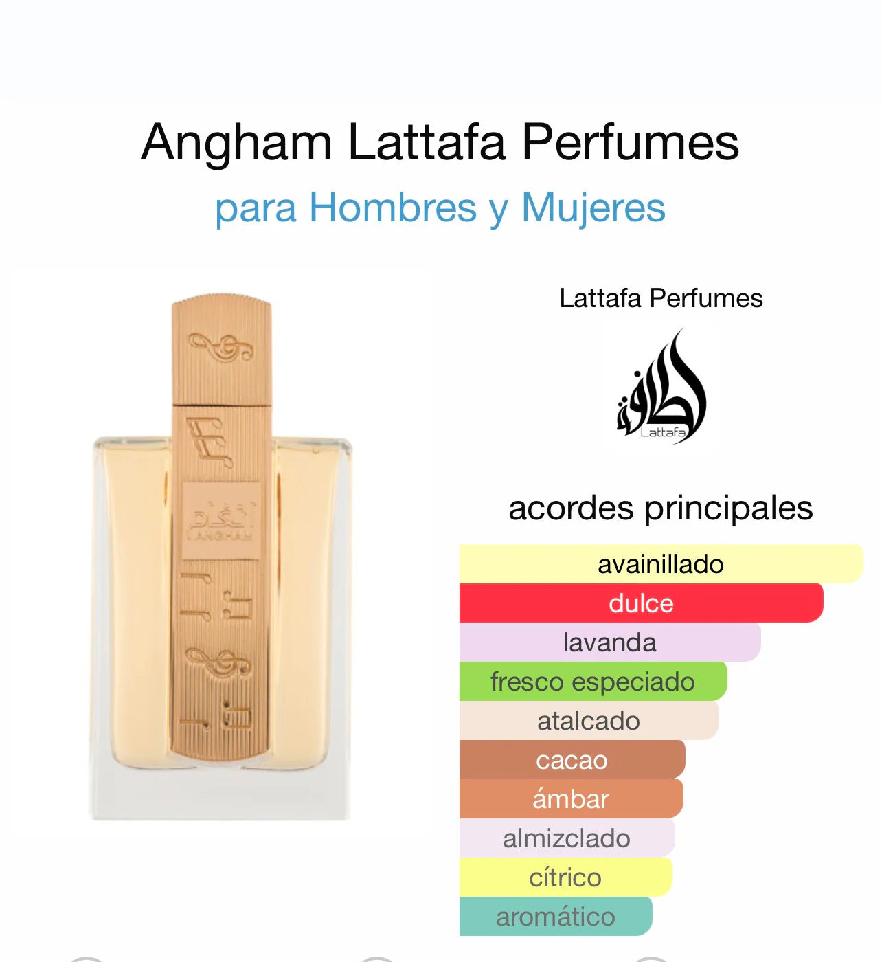 ANGHAM DE LATTAFA 100ML UNISEX