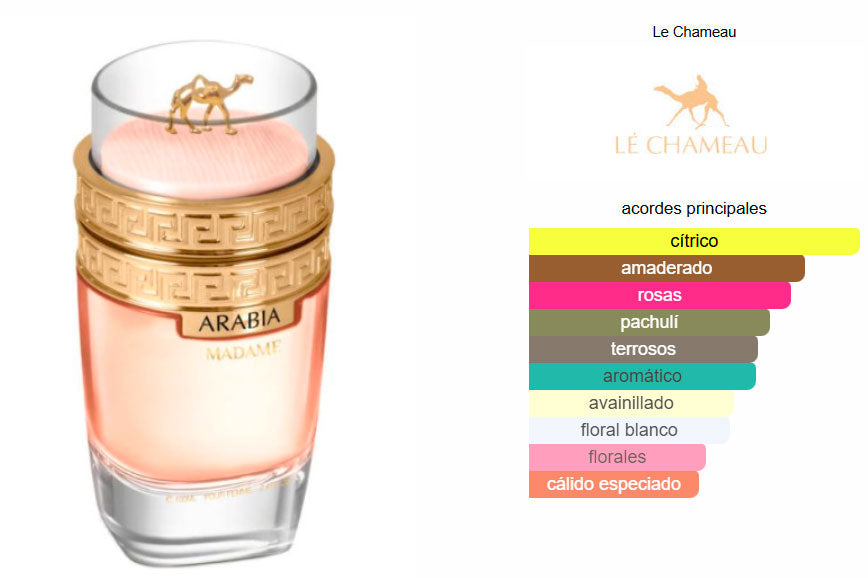 ARABIA MADAME DE LE CHAMEAU 100ML