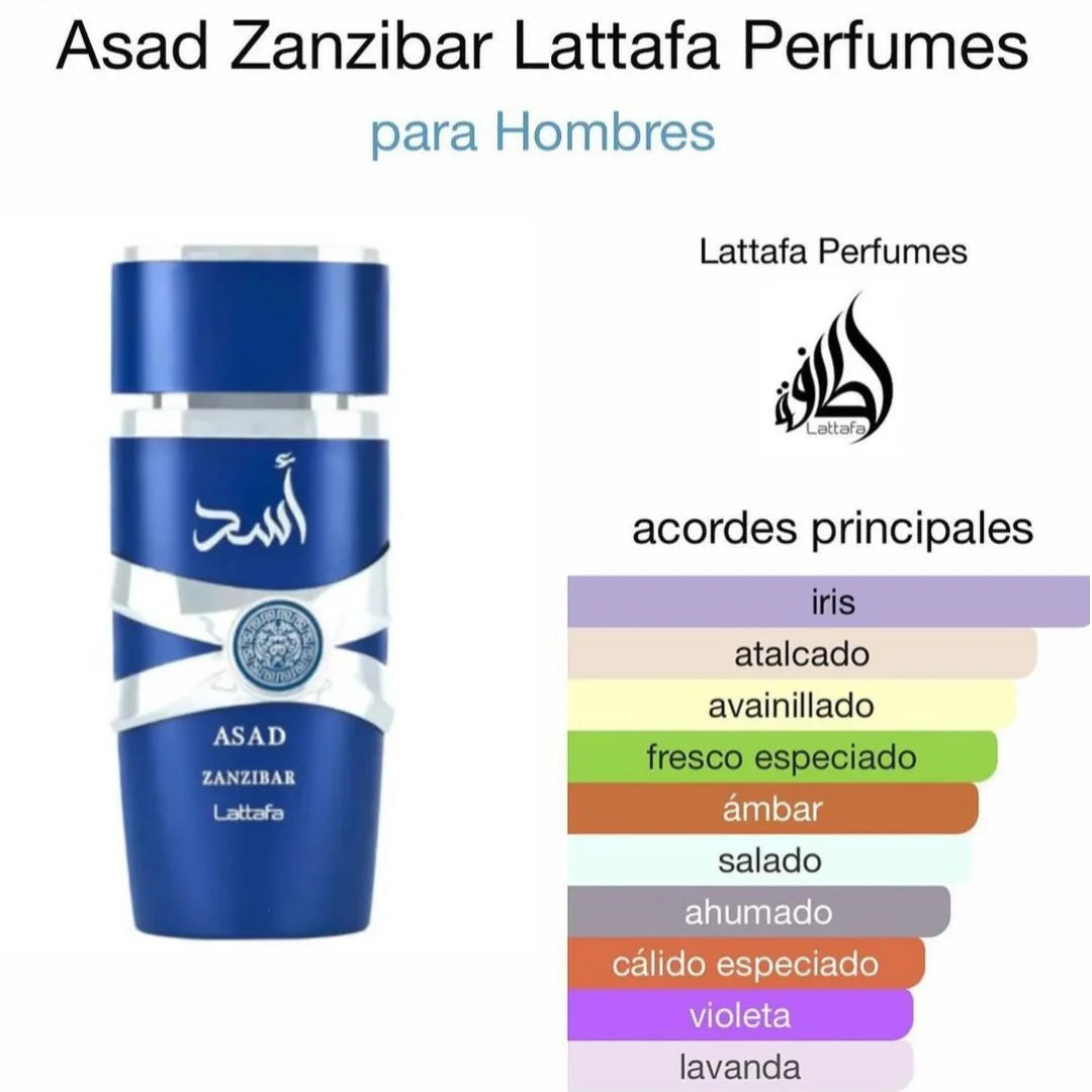 ASAD ZANZIBAR DE LATTAFA 100 ML