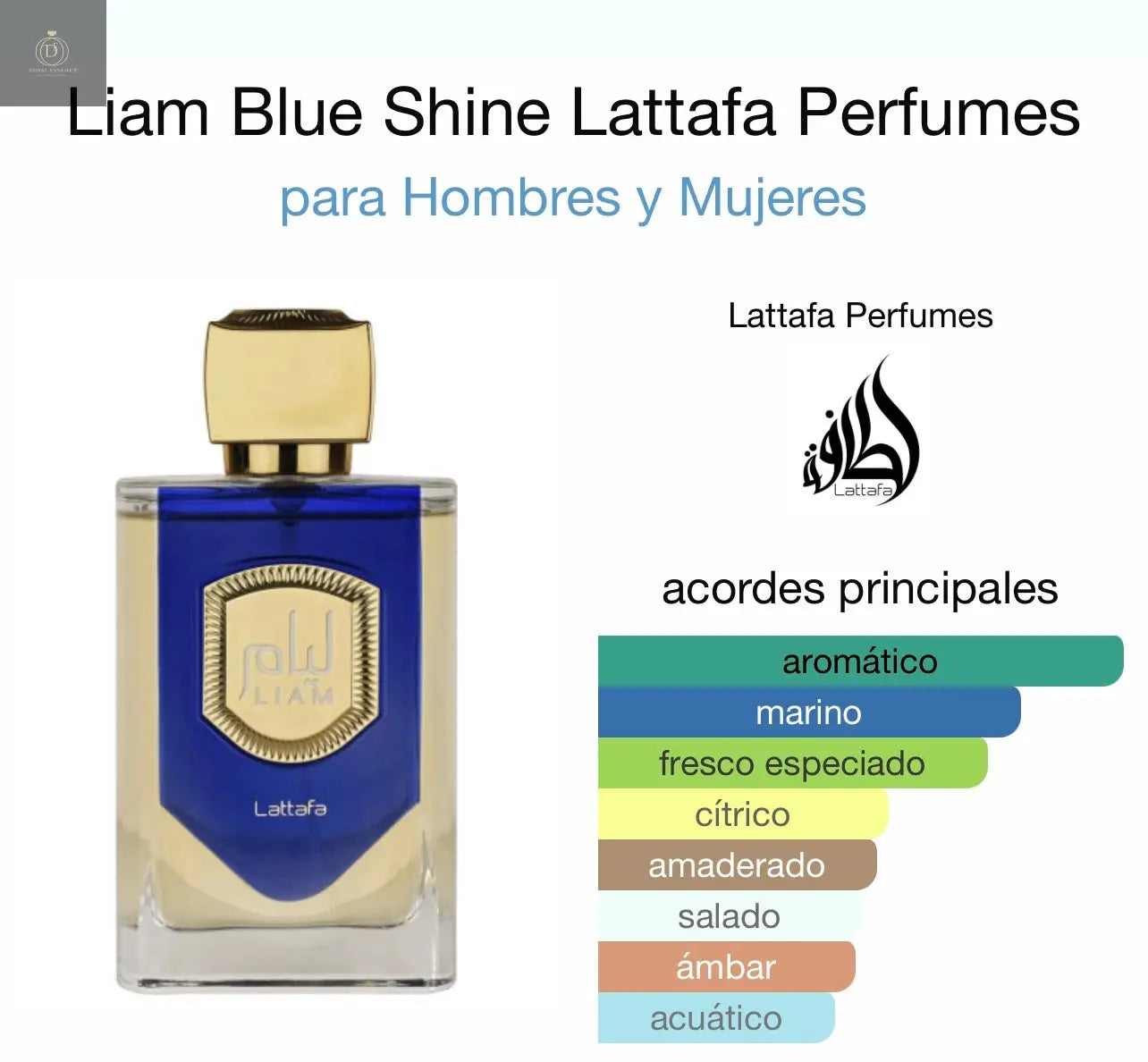 LIAM BLUE SHINE DE LATTAFA 100ML