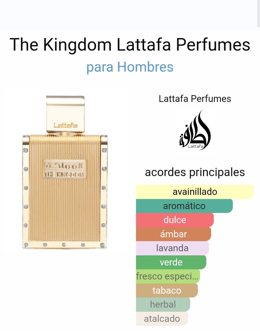 THE KINGDOM DE LATTAFA