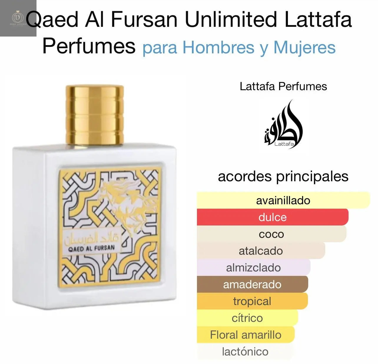 Qaed Al Fursan Unlimited de lattafa 90ML