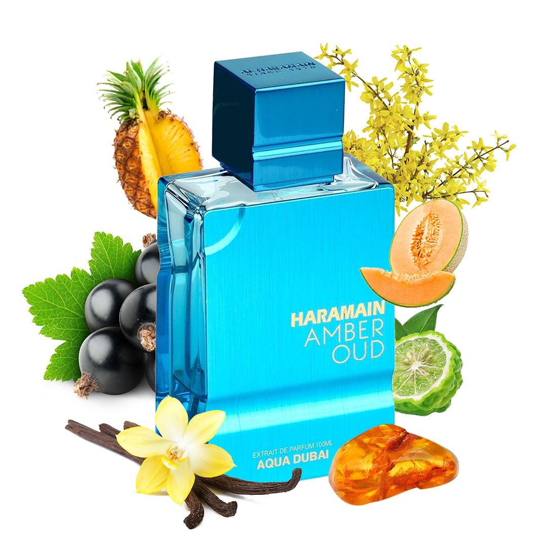 AL HARAMAIN AMBER OUD AQUA DUBAI - EXTRACTO DE PERFUME 100ML