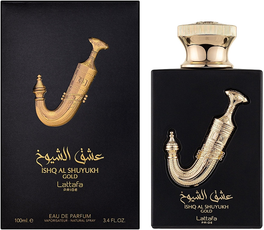 ISHQ AL SHUYUKH GOLD DE LATTAFA PRIDE 100ML