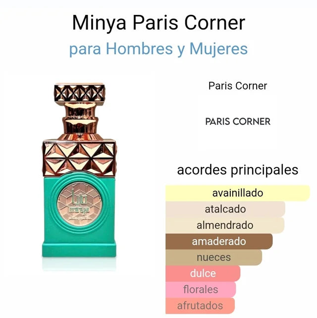 MINYA DE PARIS CORNER UNISEX 100 ML