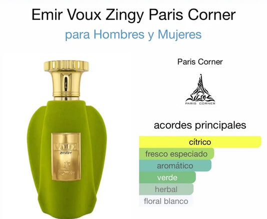 VOUX ZINGY DE EMIR PARIS CORNER 100ML