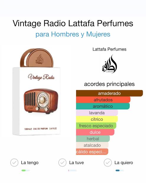VINTAGE RADIO LATTAFA PRIDE GIFT SET UNISEX - SET DE REGALO