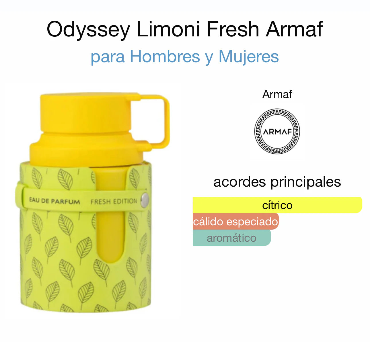 ODYSSEY LIMONI BY ARMAF 100ML UNISEX