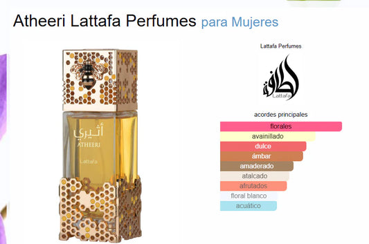 ATHEERI DE LATTAFA 100ML FEMENINO