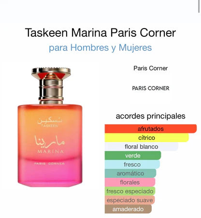 TASKEEN MARINA PARIS CORNER 100ML - PERFUME FEMENINO