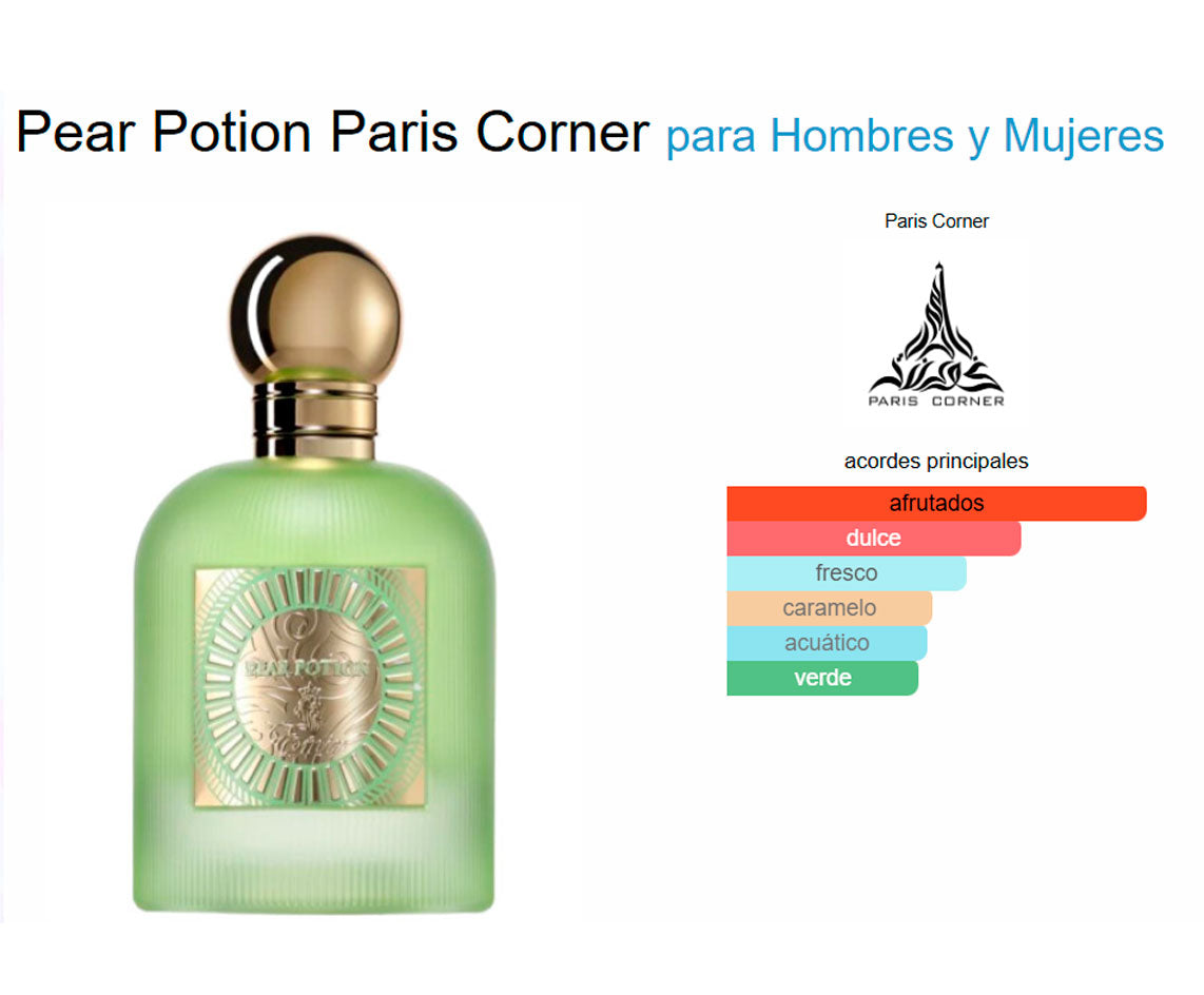 PEAR POTION EMIR PARIS CORNER UNISEX