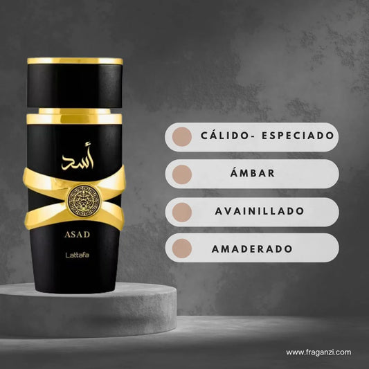 Asad de Lattafa 100ML Hombre