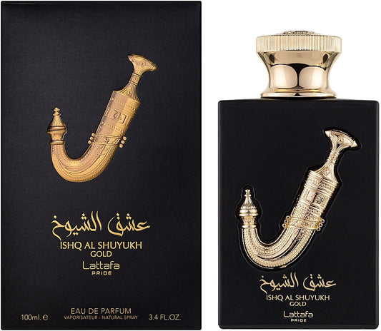 ISHQ AL SHUYUKH GOLD DE LATTAFA PRIDE 100ML