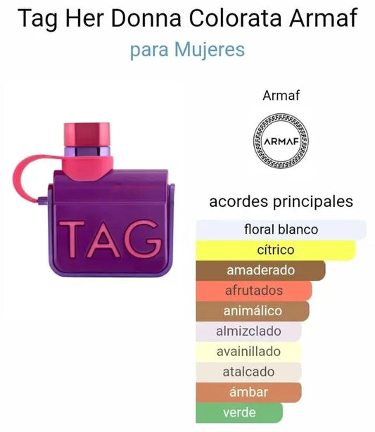 Armaf Tag Donna Colorata