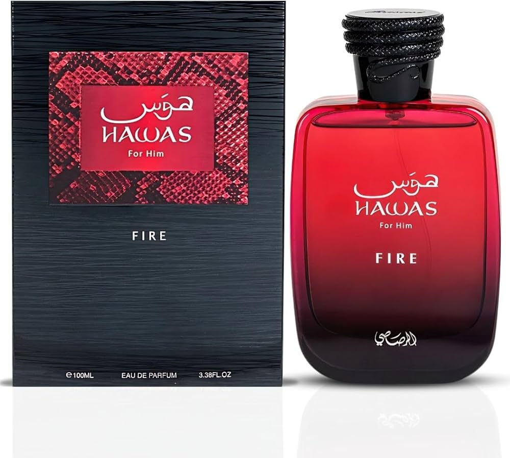 HAWAS FIRE DE RASASI PERFUME UNISEX 100ML