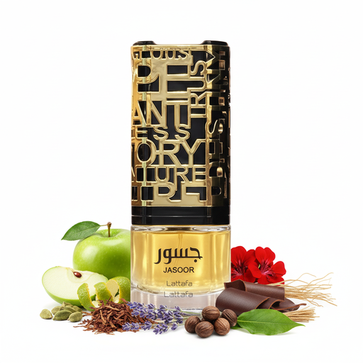 Jasoor de Lattafa Eau de Parfum Unisex · 100 ml