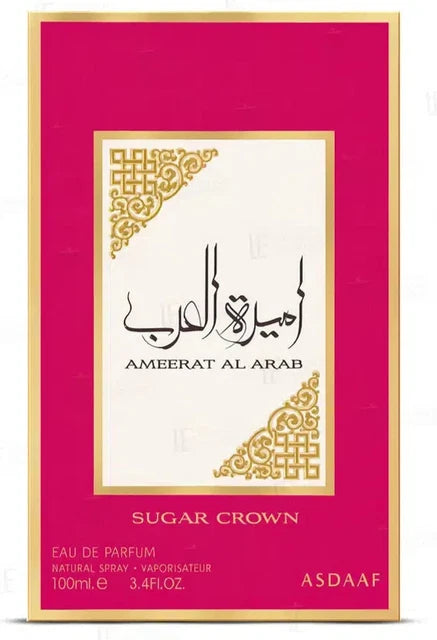 SUGAR CROWN DE ASDAAF 100ML AMEERAT AL ARAB FRAGANCIA FEMENINA