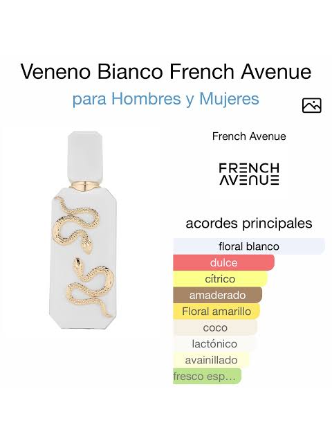 VENENO BIANCO FRENCH AVENUE 100ML